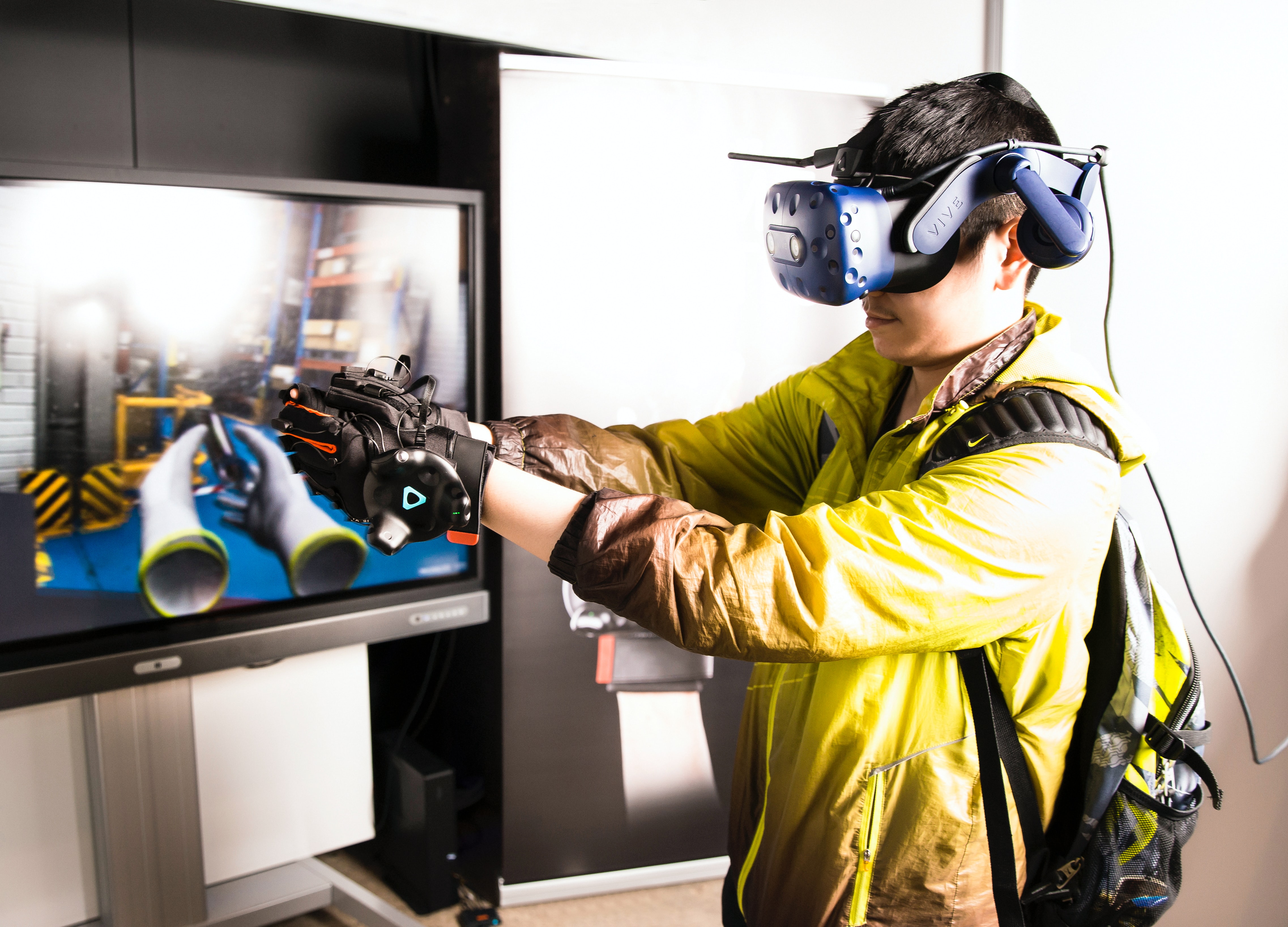 industrial plant operator training in virtual reality