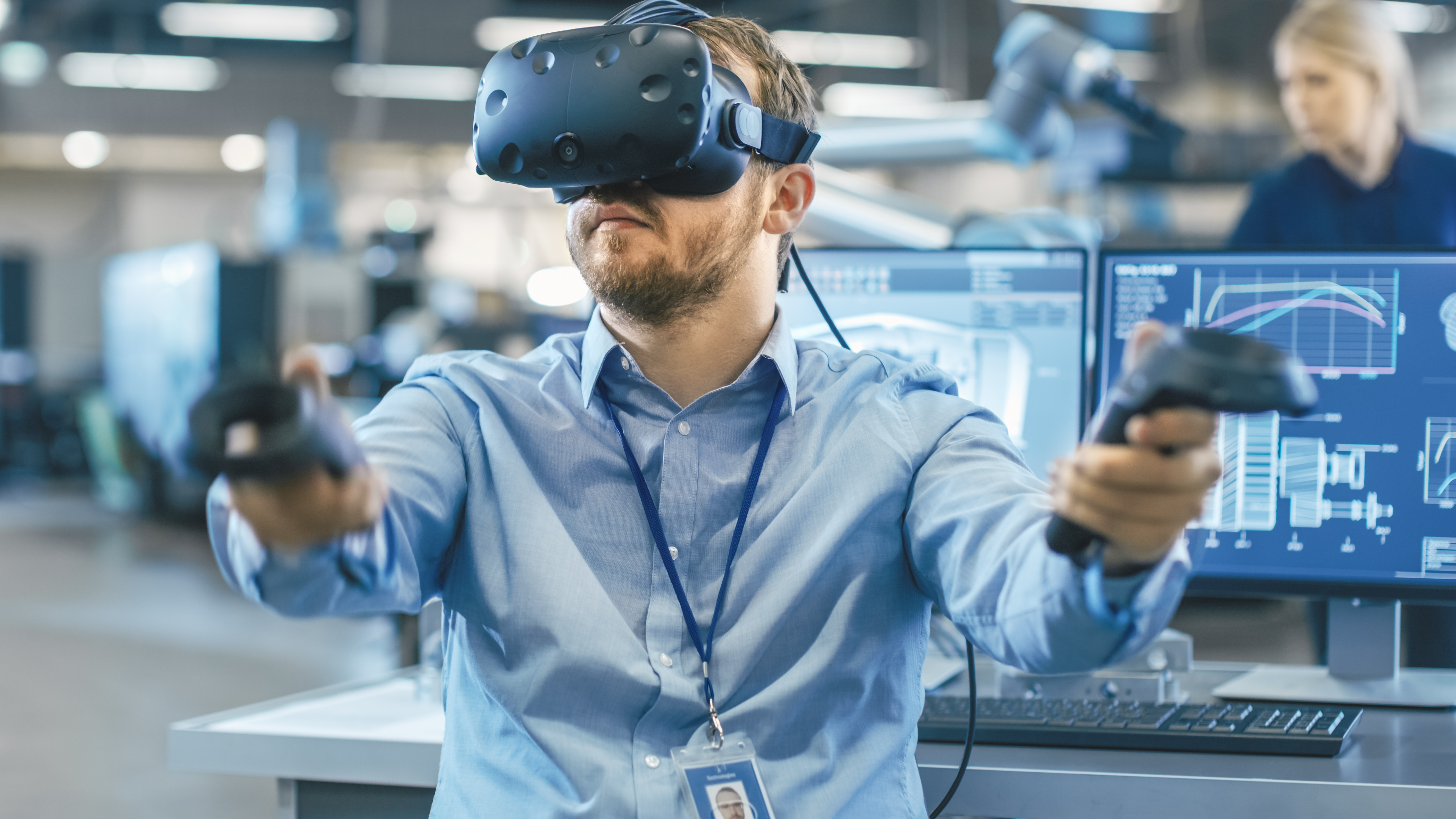 industrial plant operator training in virtual reality