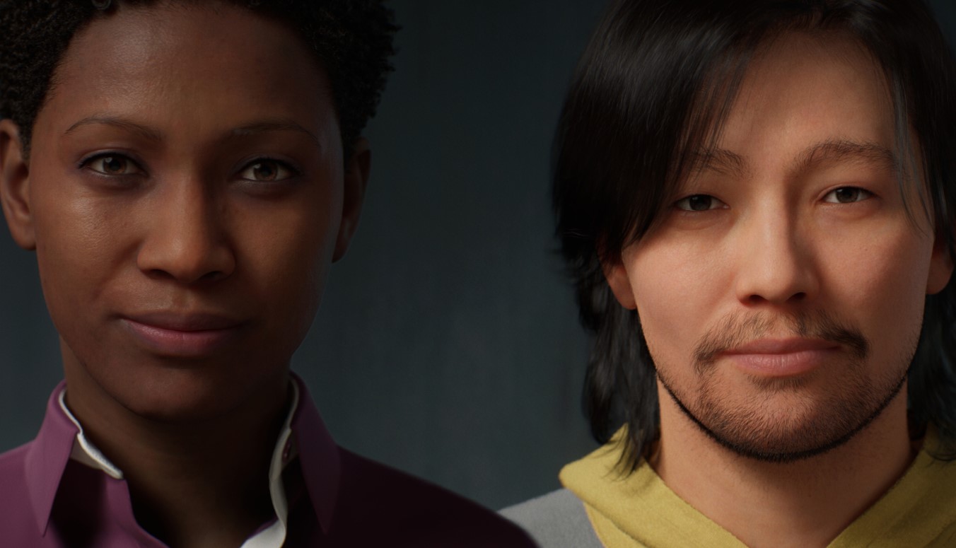 Hyperrealistic meta humans made in Unreal Engine.